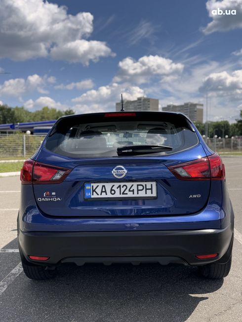 Nissan Qashqai 2018 синий - фото 11
