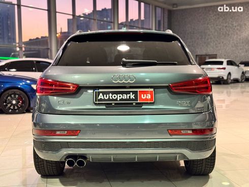 Audi Q3 2015 серый - фото 5