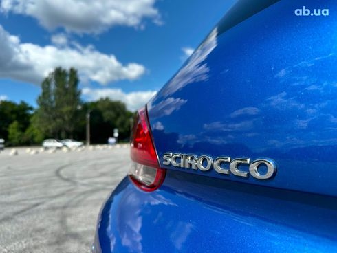 Volkswagen Scirocco 2008 синий - фото 12