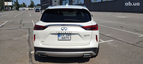 Infiniti QX50 2019 белый - фото 4