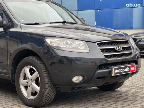 Hyundai Santa Fe 2008 черный - фото 4