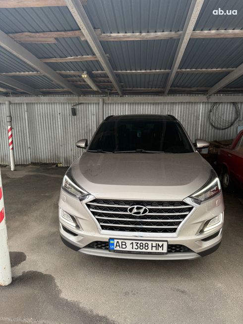 Hyundai Tucson 2019 бежевый - фото 4