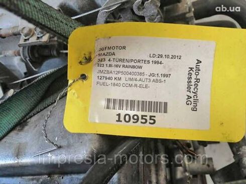 двигатель в сборе для Mazda 323 - купить на Автобазаре - фото 2