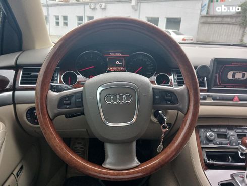 Audi A8 2006 черный - фото 5