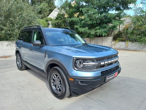 Ford Bronco 2021 синий - фото 3