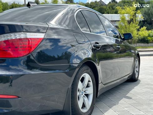 BMW 5 серия 2007 черный - фото 8