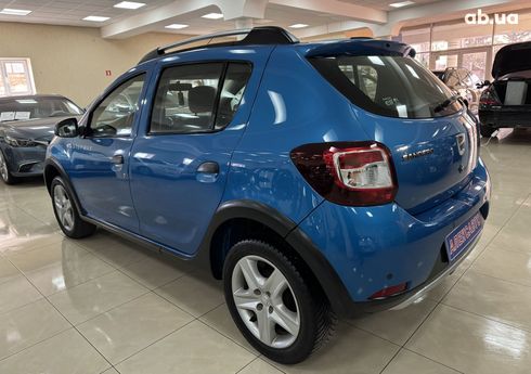 Dacia Sandero Stepway 2012 голубой - фото 2