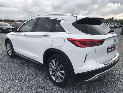Infiniti QX50 2020 белый - фото 7