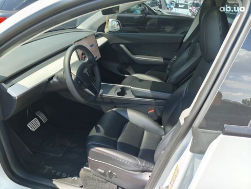 Tesla Model Y 2021 белый - фото 9