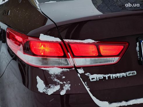 Kia Optima 2018 красный - фото 11