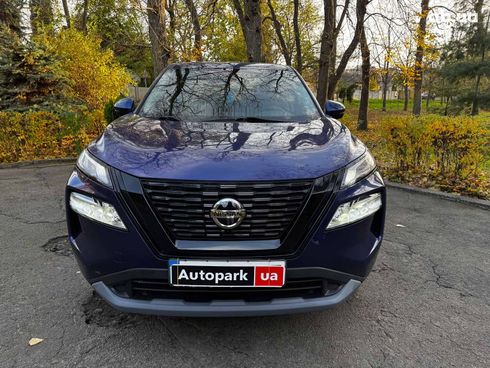 Nissan Rogue 2020 синий - фото 2