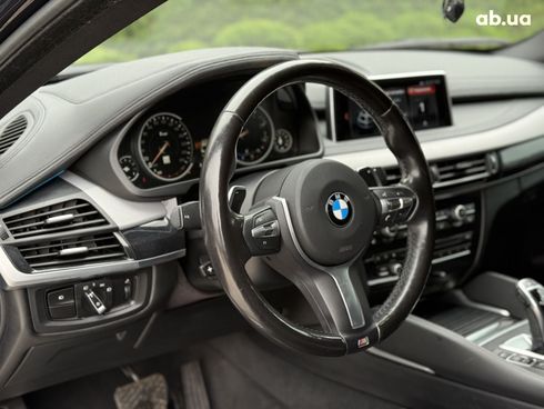 BMW X6 2018 синий - фото 2