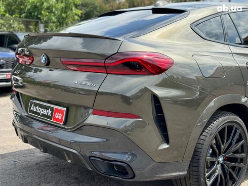 BMW X6 2022 зеленый - фото 10