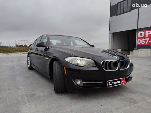 BMW 5 серия 2013 черный - фото 12