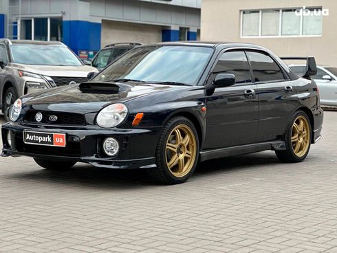 Subaru Impreza 2001 черный - фото 13