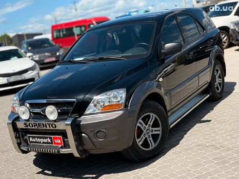 Kia Sorento 2008 черный - фото 3