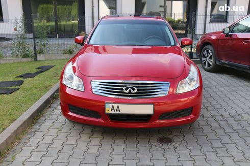 Infiniti G-Series 2007 красный - фото 5