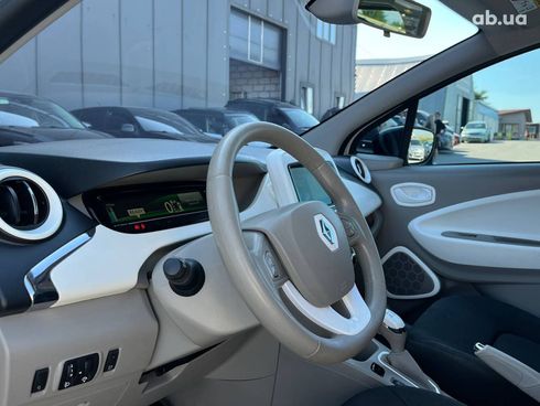 Renault Zoe 2014 белый - фото 4