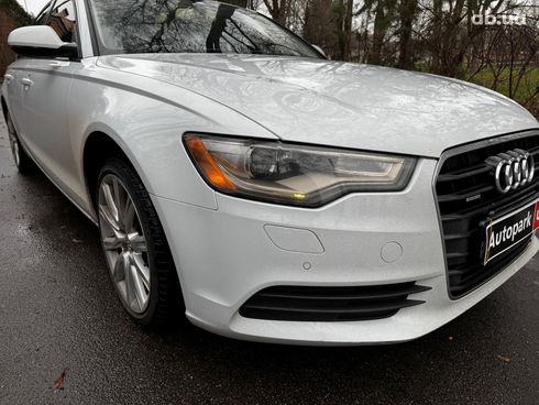 Audi A6 2013 белый - фото 4