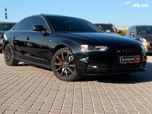 Audi A4 2014 черный - фото 2