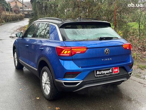 Volkswagen T-Roc 2021 синий - фото 8