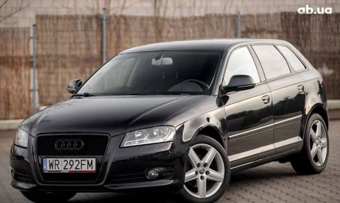 Audi A3 2009 черный - фото 3
