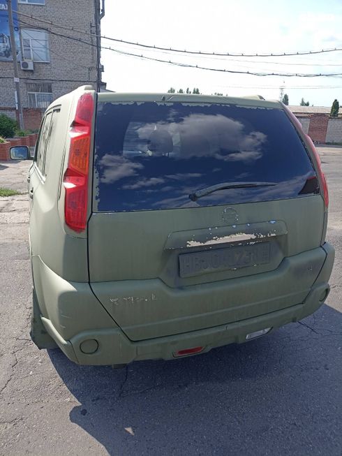 Nissan X-Trail 2008 зеленый - фото 3