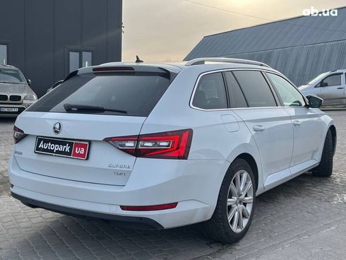 Skoda Superb 2015 белый - фото 49