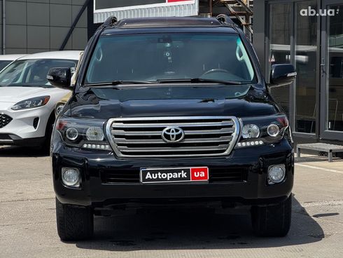 Toyota land cruiser 200 2008 черный - фото 2