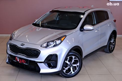 Kia Sportage 2021 серебристый - фото 2