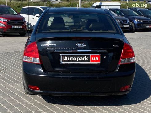 Kia Cerato 2008 черный - фото 6