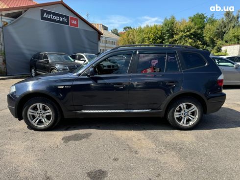 BMW X3 2008 синий - фото 10