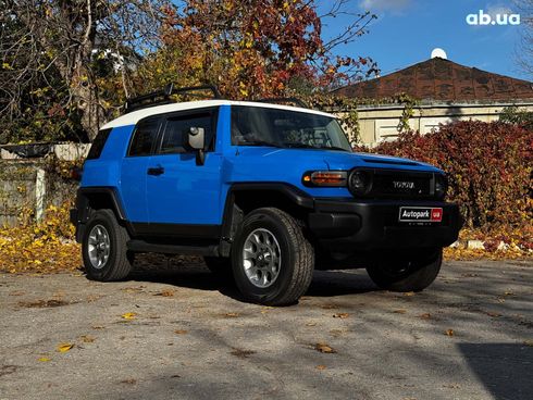 Toyota FJ Cruiser 2007 синий - фото 8