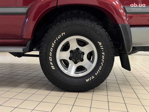 Toyota Land Cruiser 1997 красный - фото 15