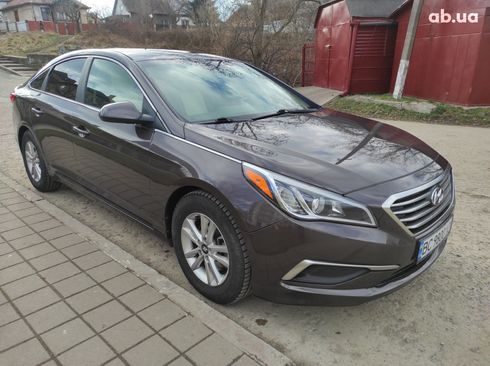 Hyundai Sonata 2016 коричневый - фото 14