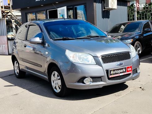 Chevrolet Aveo 2008 серый - фото 3