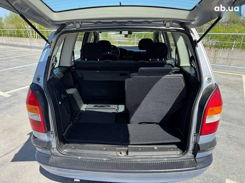 Opel Zafira 2002 - фото 20