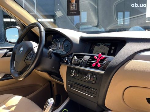 BMW X3 2014 черный - фото 16