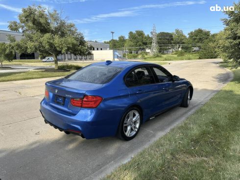 BMW 3 серия 2014 синий - фото 4