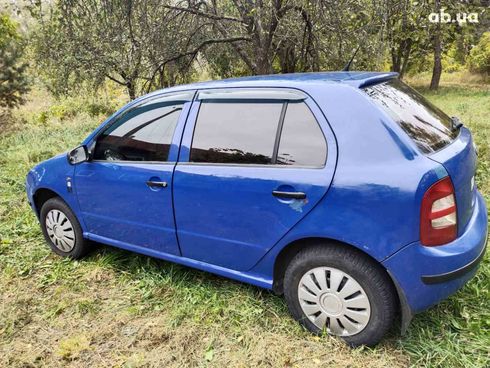 Skoda Fabia 2004 синий - фото 10