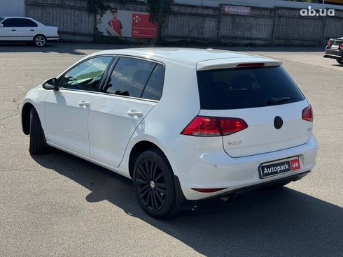 Volkswagen Golf 2014 белый - фото 7