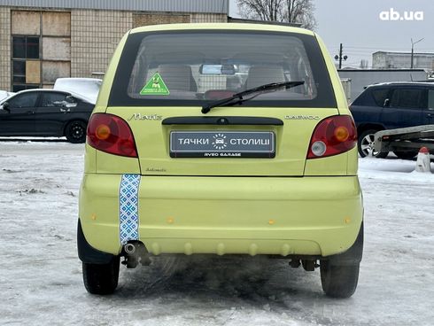 Daewoo Matiz 2008 желтый - фото 4