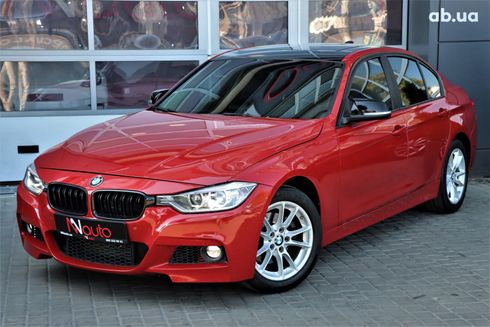 BMW 3 серия 2018 красный - фото 1