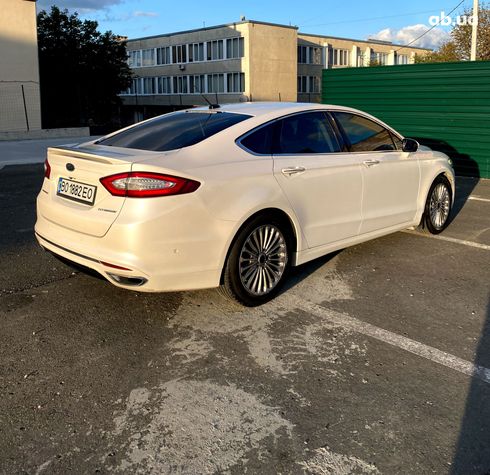 Ford Fusion 2014 белый - фото 3