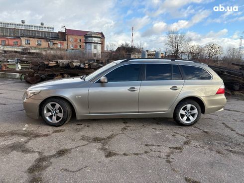 BMW 5 серия 2008 коричневый - фото 7