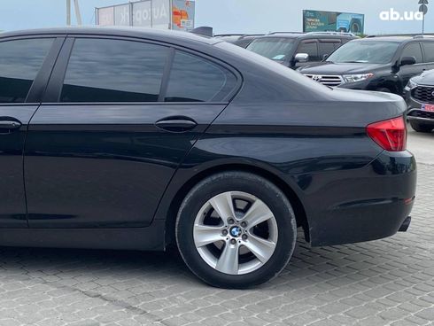 BMW 5 серия 2011 черный - фото 8