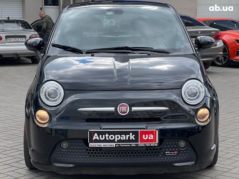 Fiat 500E 2016 черный - фото 2