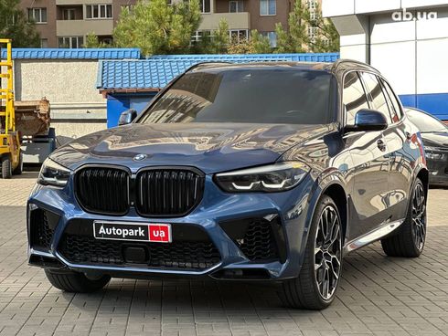 BMW X5 2018 синий - фото 3
