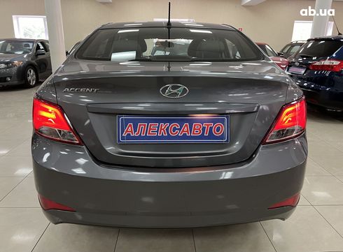 Hyundai Accent 2016 серый - фото 5