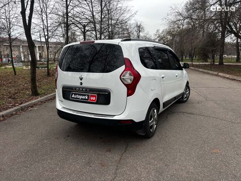 Renault Lodgy 2017 белый - фото 5